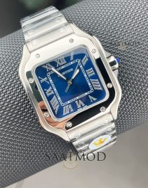 cartier-santos-bayan-lacivert-bayan-replika-saat-02