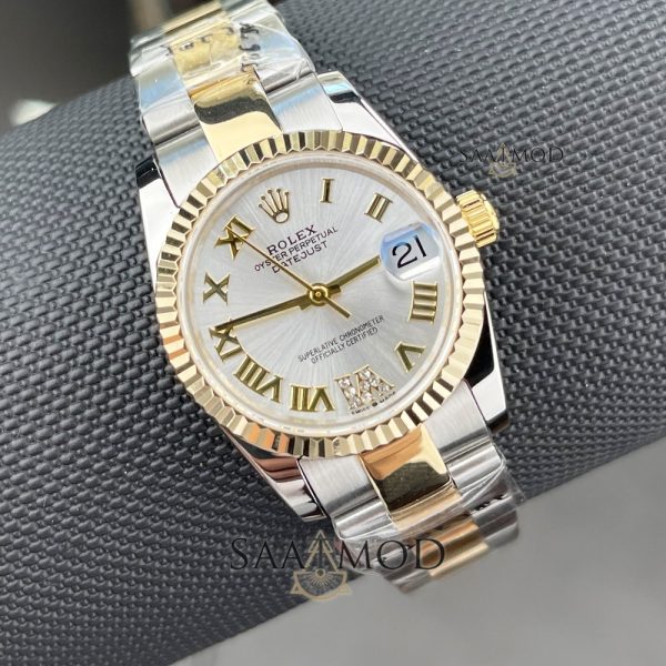 Rolex DateJust 31mm Roma Rakamlı Oyster Bayan Kol Saati